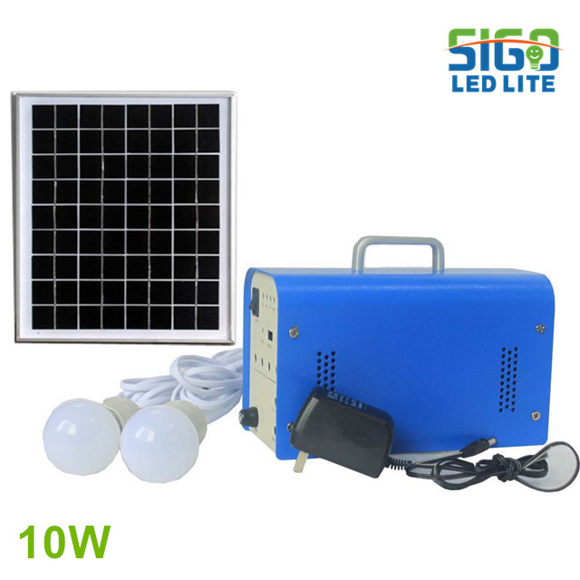 太阳能家用照明系统10W